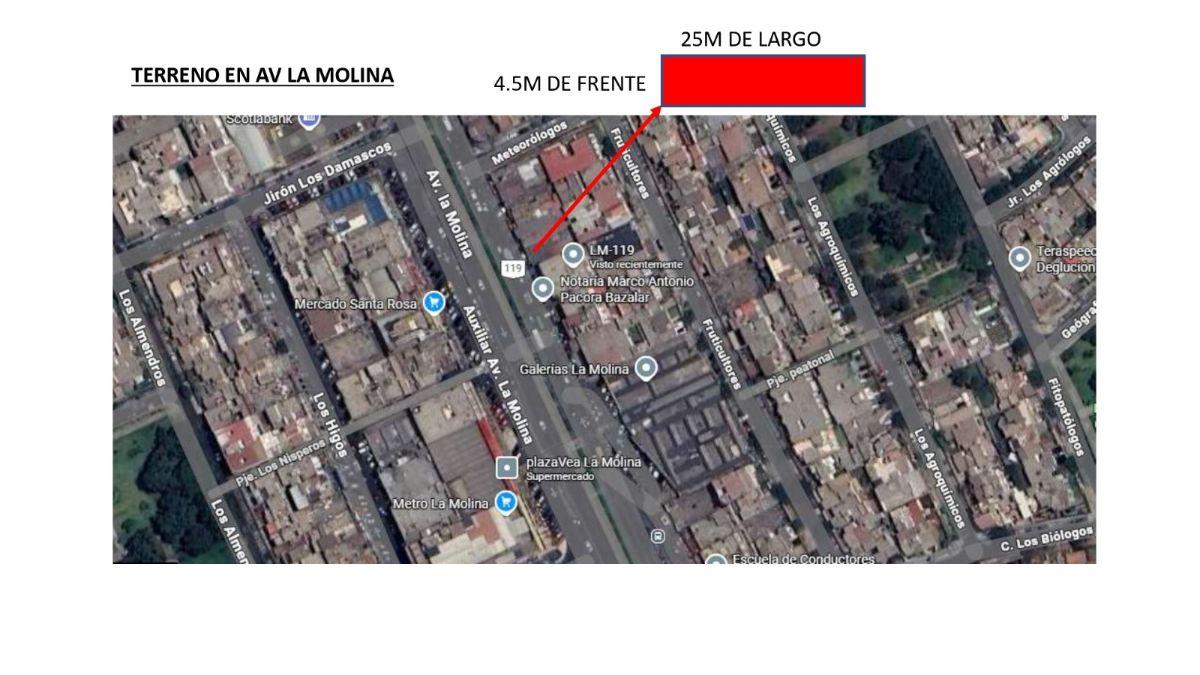 Venta de Terreno / Lote en La Molina - Lima 0 Dormitorio 