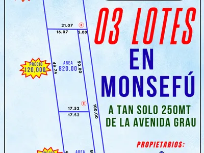 Terreno 840 m²