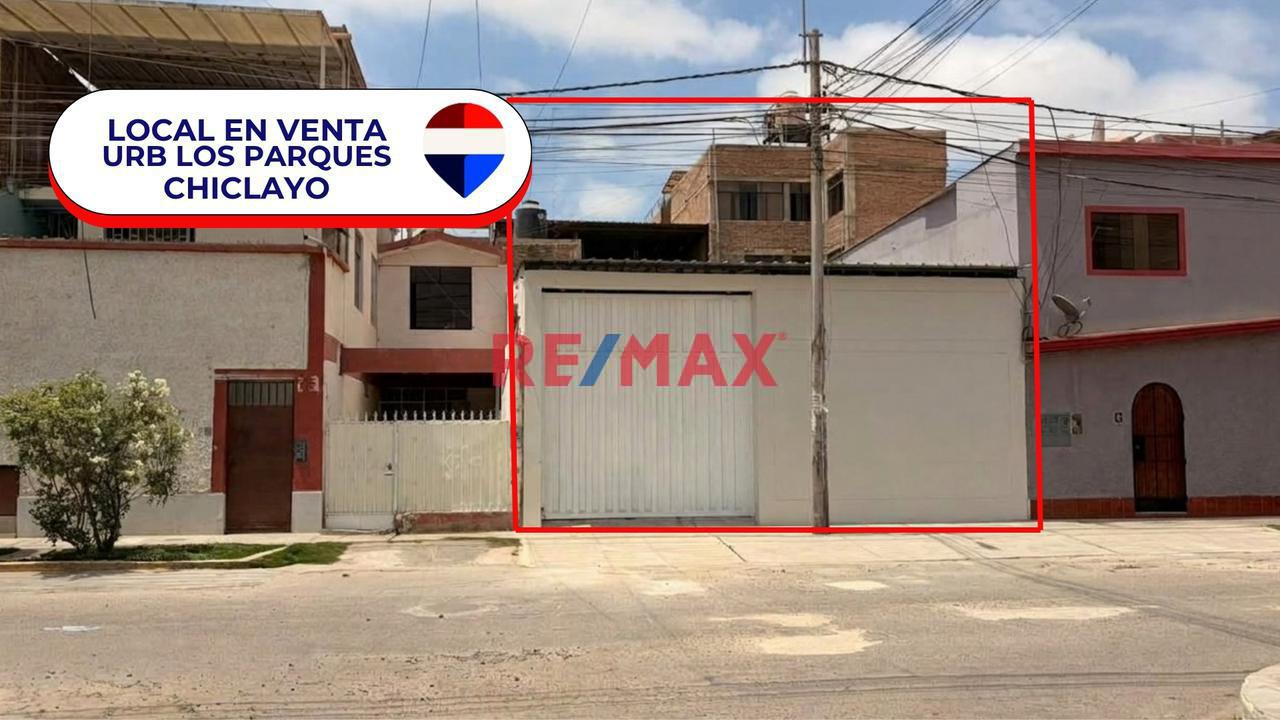 Venta De Local Urbanización Los Parques   Chiclayo