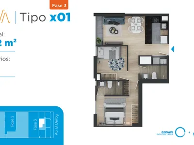 Modelo X01 · Pisos 9, 10, 13, 15, 16