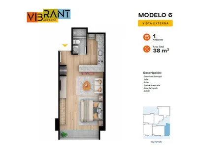 Modelo 6 · Pisos 3, 9, 10