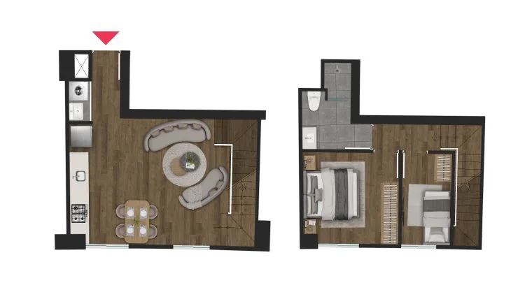 Modelo Duplex · Pisos 1 al 15