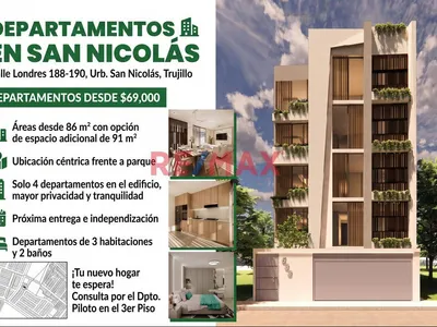 Se Vende Departamento De Estreno En 2Do Piso - Urb. San Nicolas, Trujillo