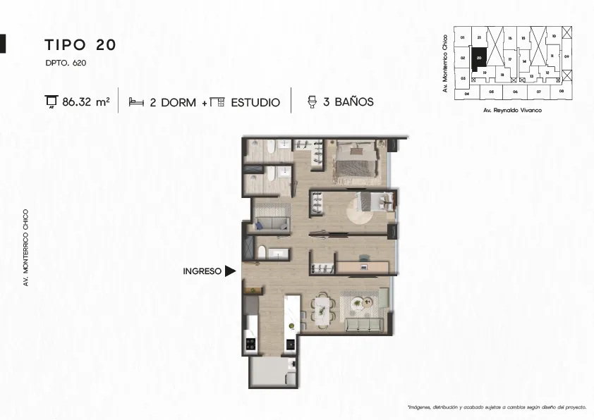 Modelo DPTO. 620