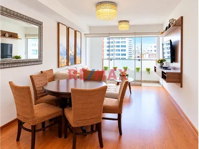 Te Ofrecemos En Venta Este Acogedor Departamento A Pocas Cuadras Del Malecon De Miraflores