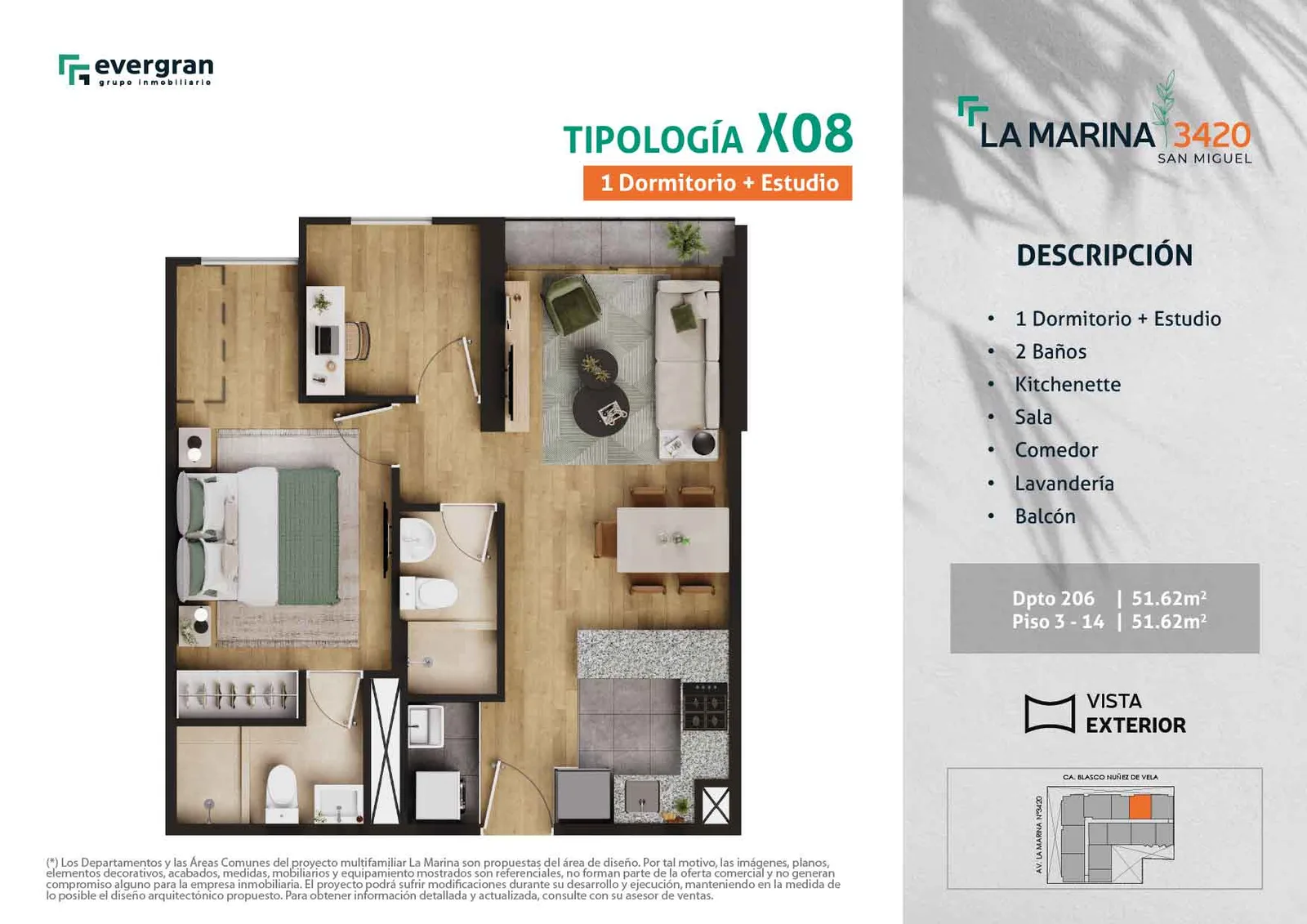Modelo Tipo 08 · Pisos 2 al 12